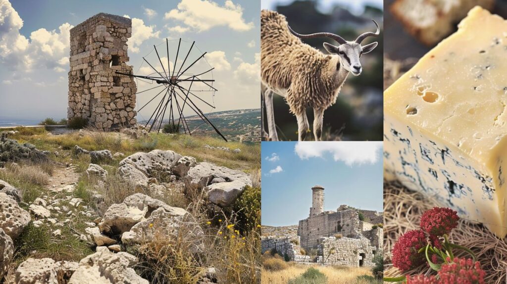 Curiosidades de Chipre: vista panorámica de la costa y monumentos históricos