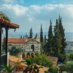 Vista panorámica de la ciudad de Nicosia, destacando la arquitectura moderna y antigua, ideal para entender los impuestos en Chipre